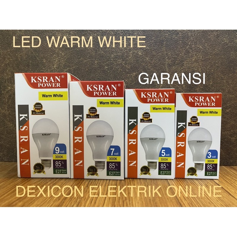 bohlam/led Power Bulb WARM WHITE/lampu led warna warm white/bohlam led terang/grosir lampu led murah