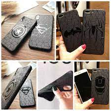 RANDOM Soft Case Marvel Black Samsung A70 M10 M20 M30 J5 Pro A20 A30 M10s A50 A50s A30s, Xiaomi Redmi NOte 7 Pro