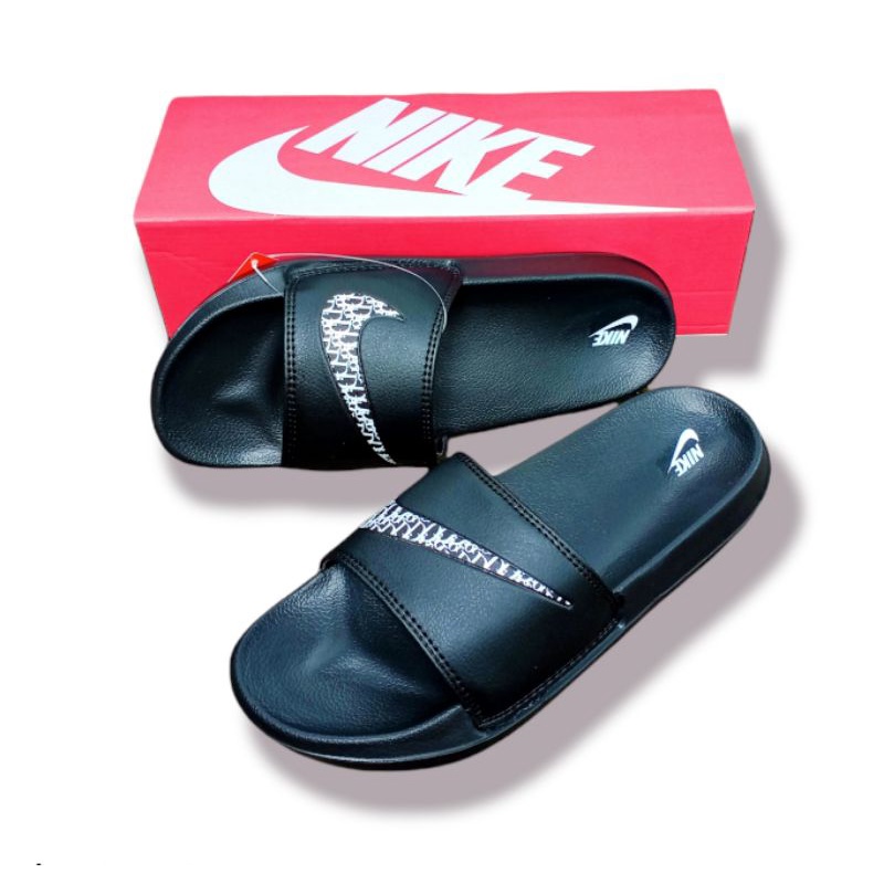 SANDAL NIkE - NIKE SWOSH - SANDAL -nike - SANDAL PRIA - SANDAL WANITA - SANDAL SLOP -SANDAL SLOP PRIA-Nike Dior
