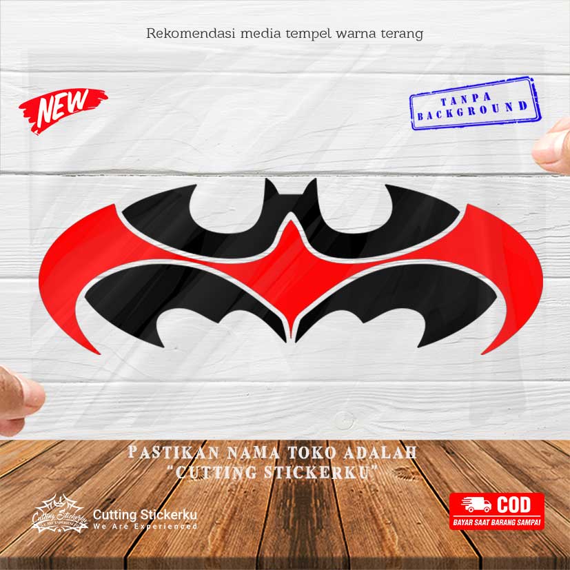 Cutting Stiker Batman Robin Variasi Motor Mobil Sticker Timbul Keren Nyala Dasbor Spakbor Visor Body Kaca Helm Laptop Hologram Reflective Tahan Mio Air Bodi Samping Nama Serial Scoopy Vario Beat NMAX PCX Kartun Vespa Marvel DC Super Hero Komik Cartoon