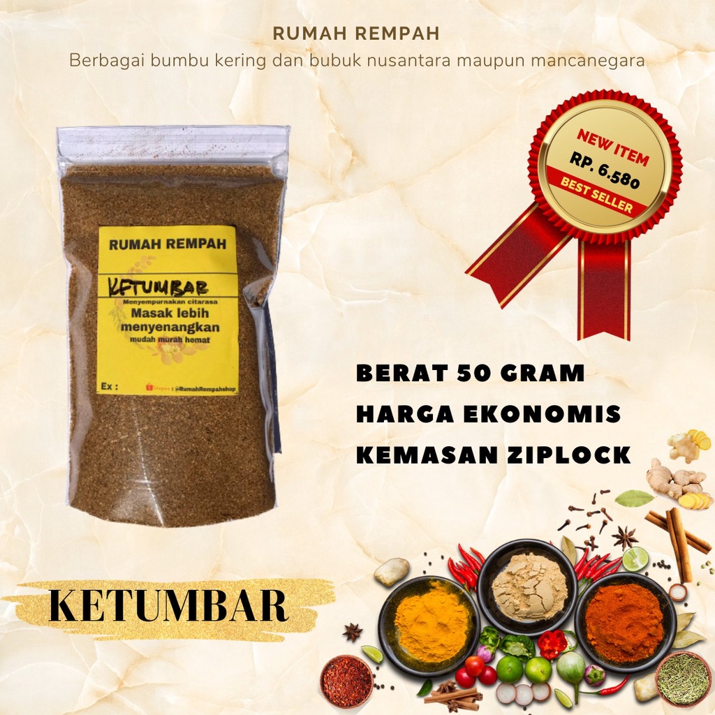 

Ketumbar Bubuk Ketumbar Asli Ketumbar Hitam Ketumbar Organik Coriander Bumbu Dapur Bumbu Masak