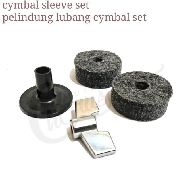 Tatakan cymbal set (cymbal sleeve set)
