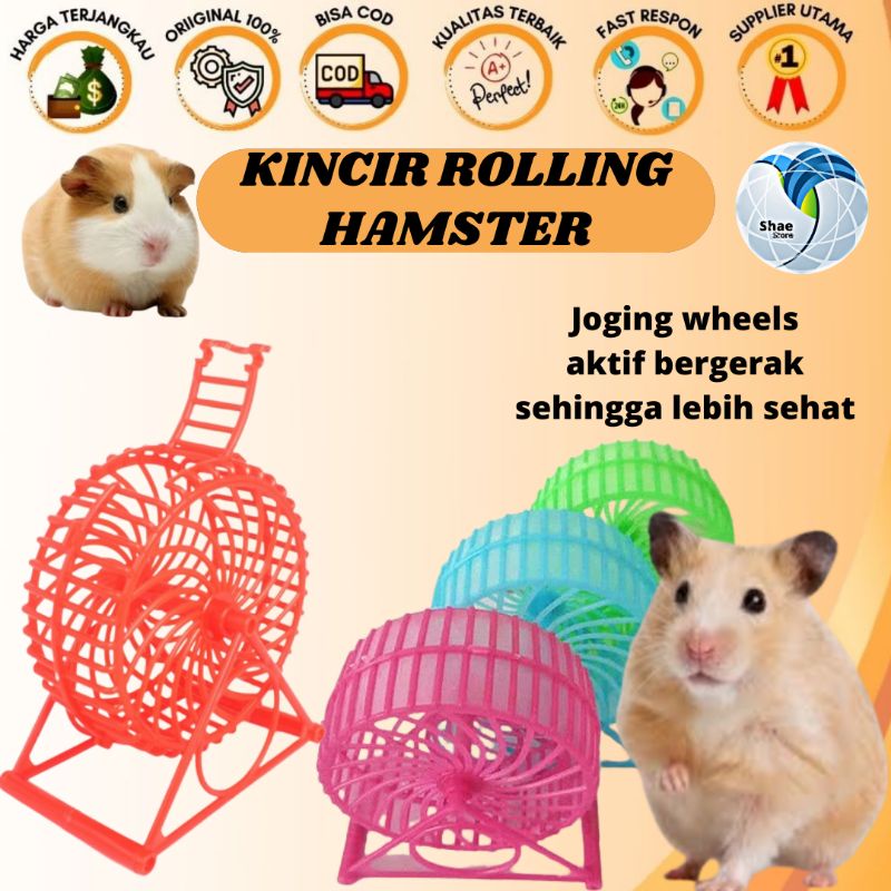 MAINAN KINCIR HAMSTER JOGGING WHEELS TERMURAH