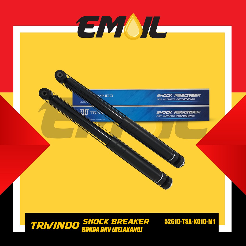 Shock Breaker belakang Honda BRV 1 Set 52610-TSA-K010-M1 Trivindo