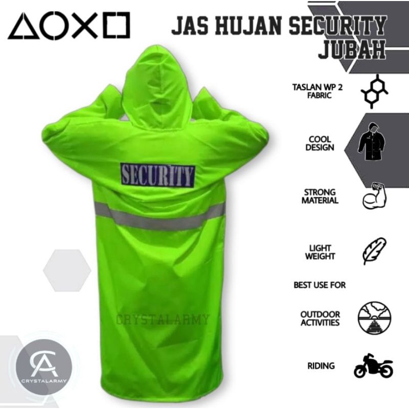 JAS HUJAN SECURITY JUBAH