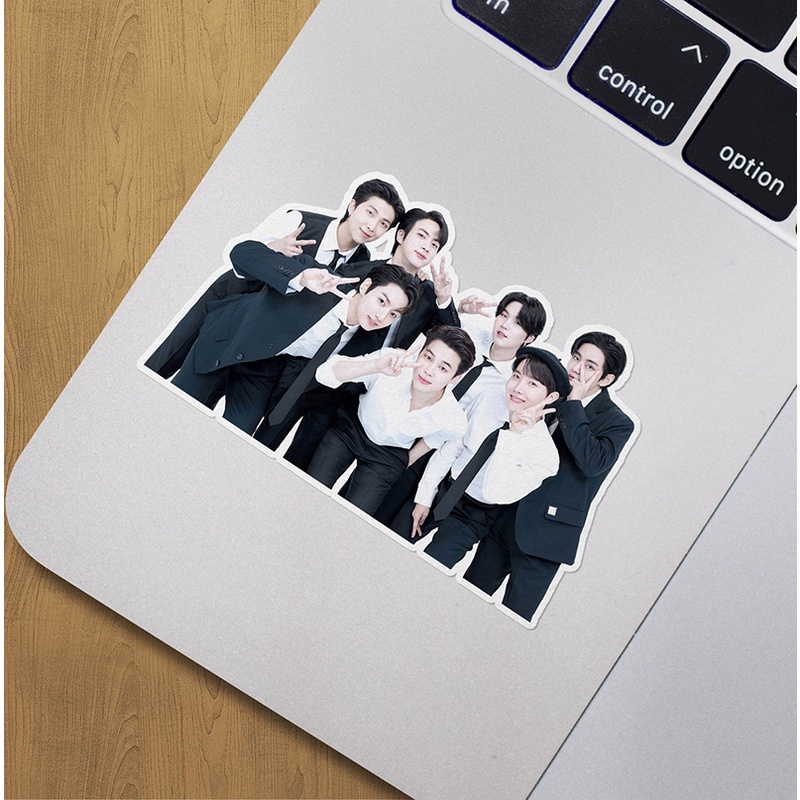 100pcs / set Stiker BTS Untuk Dekorasi Diary / Koper