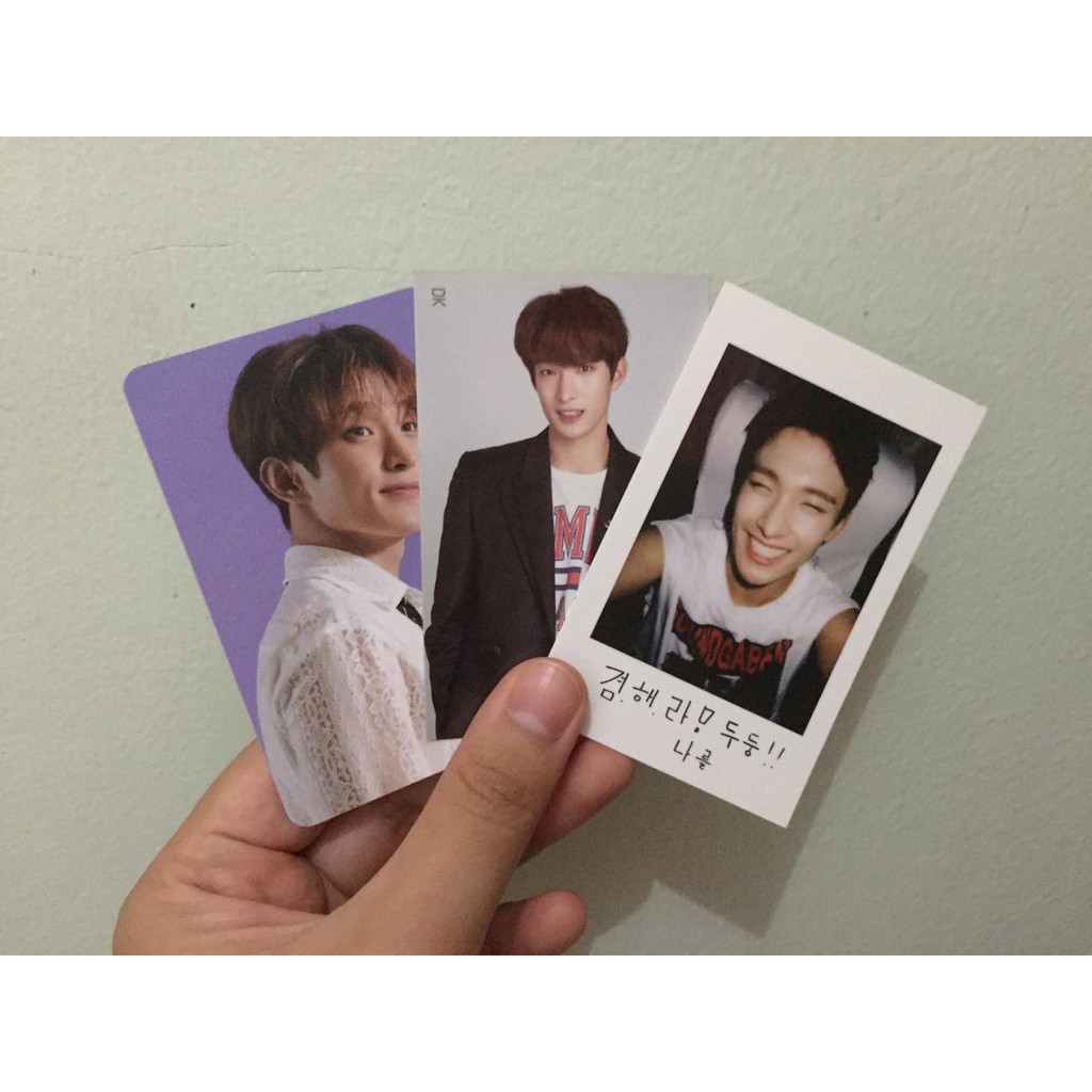 PC DK DOKYEOM BOYS BE SEVENTEEN BOOKED