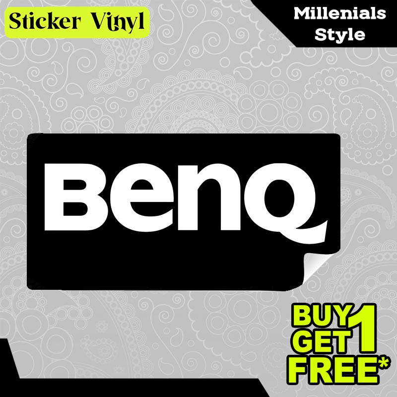 

Stiker Sticker BenQ Brand Elektronik Internasional Gambar Unik Desain Keren dan Kekinian Aesthetic Bahan Vinyl Satuan Anti Air