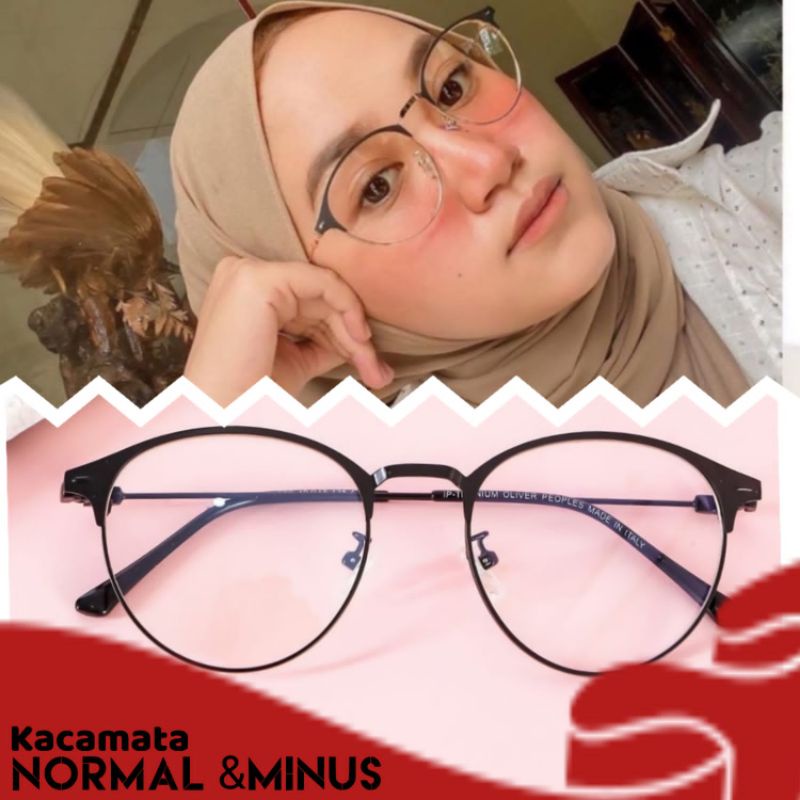 kacamata minus & normal free box lap dan cairan pembersih kacamata