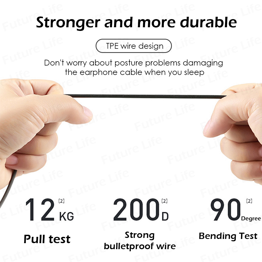 (Tersedia &amp; Cod) Headset In-Ear Noise Reduction 3.5mm Earphone With Mic