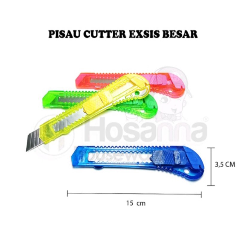 

cutter pisau besar pemes gunting kecil