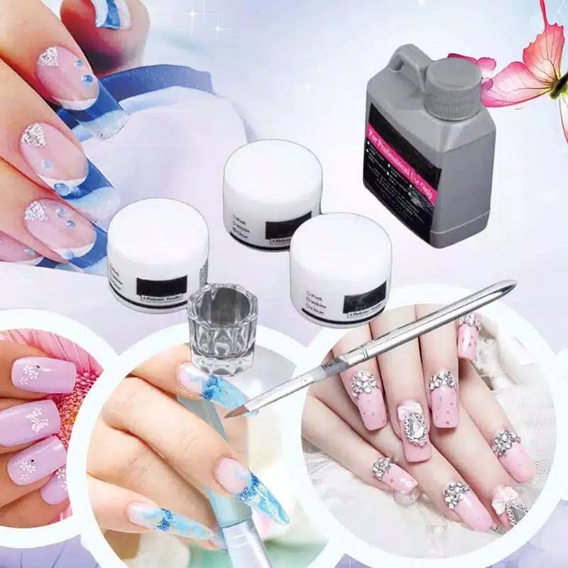3D ACRYLIC SET POWDER + LIQUID KOMPLIT