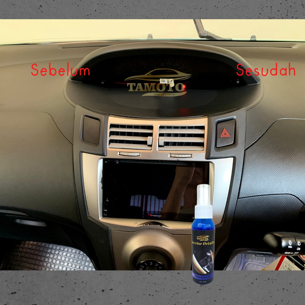 Tamoto Interior Detailer - Pengkilap Interior bahan Plastik &amp; Kulit seperti Dashboard / Doortrim / Jok Mobil