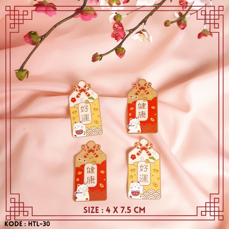 

Hang Tag CNY Cat HTL30 / Label Kartu Mini Imlek (isi 20pcs)