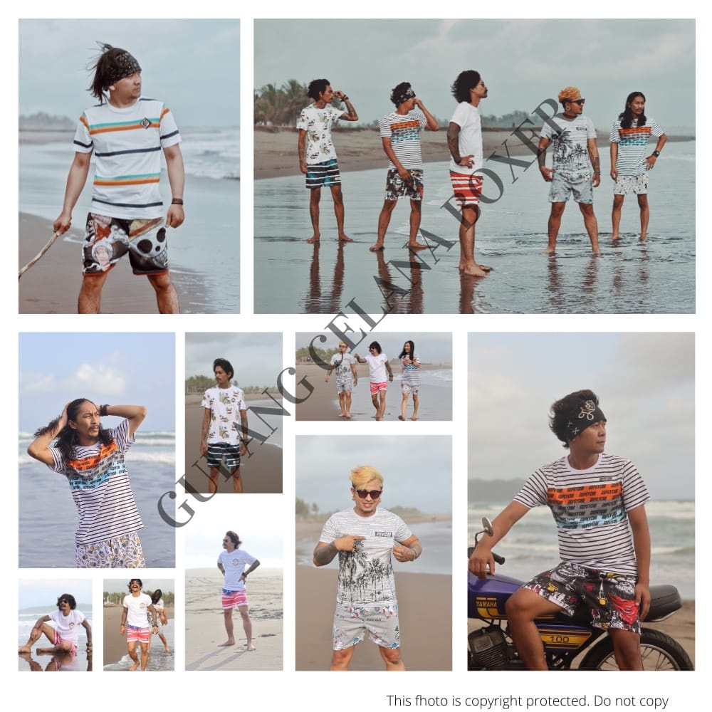 BOXER PRIA WANITA| CELANA DALAM PENDEK KOLOR BOXSER PANTAI BAHAN KATUN| BOKSER BRIEF LAKI