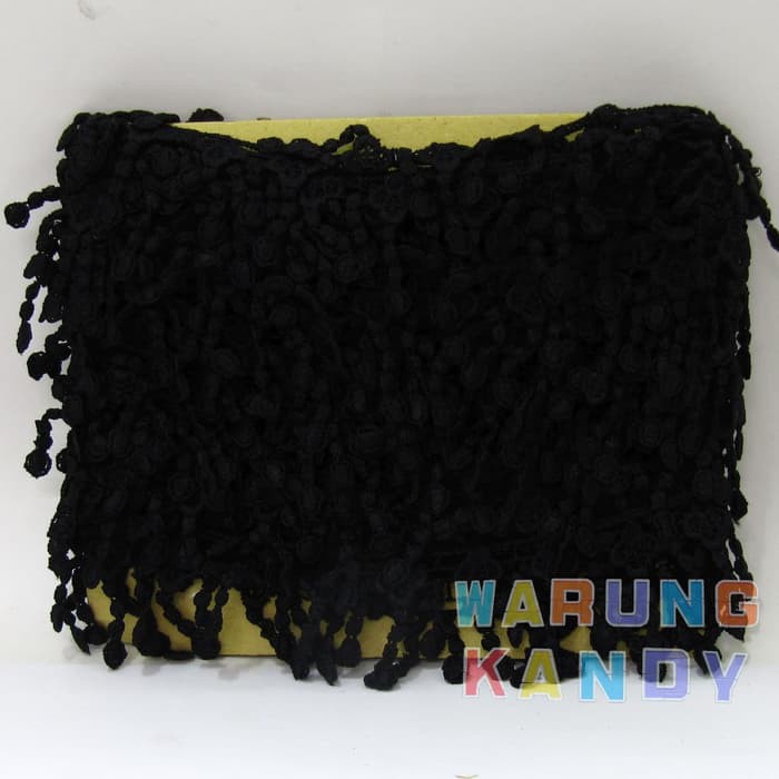 Renda Giper C112336 5cm Hitam