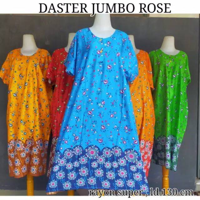 DASTER JUMBO ROSE GROSIR MURAH ASLI PEKALONGAN