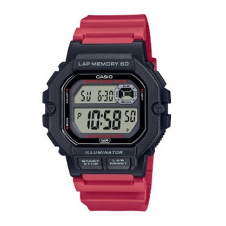 Casio Original WS1400H-1A 3A / WS-1400H-1B 4A Jam Tangan Pria Lap Memory 60 Digital Karet