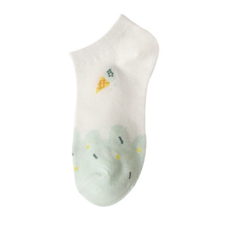 MURMURE.ID | KAOS KAKI WANITA MOTIF KARAKTER CUTE KAOS KAKI PENDEK MOTIF SEMATA KAKI IMPORT MURAH-ICE - UJUNG SPRINKLE