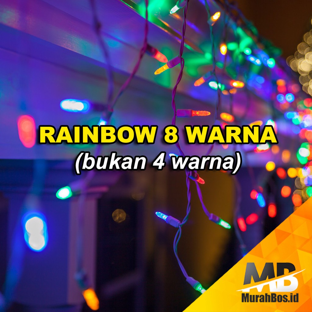 150g Lampu LED Dekorasi Tumblr 10 Meter RAINBOW RGB 150g Lampu LED Dekorasi Tumblr 10 Meter RAINBOW RGB
