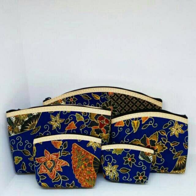 Dompet batik beranak (satu set isi 5 ) warna random tidak bisa pilib motif