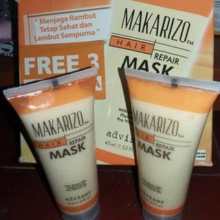 Makarizo Hair Mask Tube Repair Masker vitamin  Rambut  