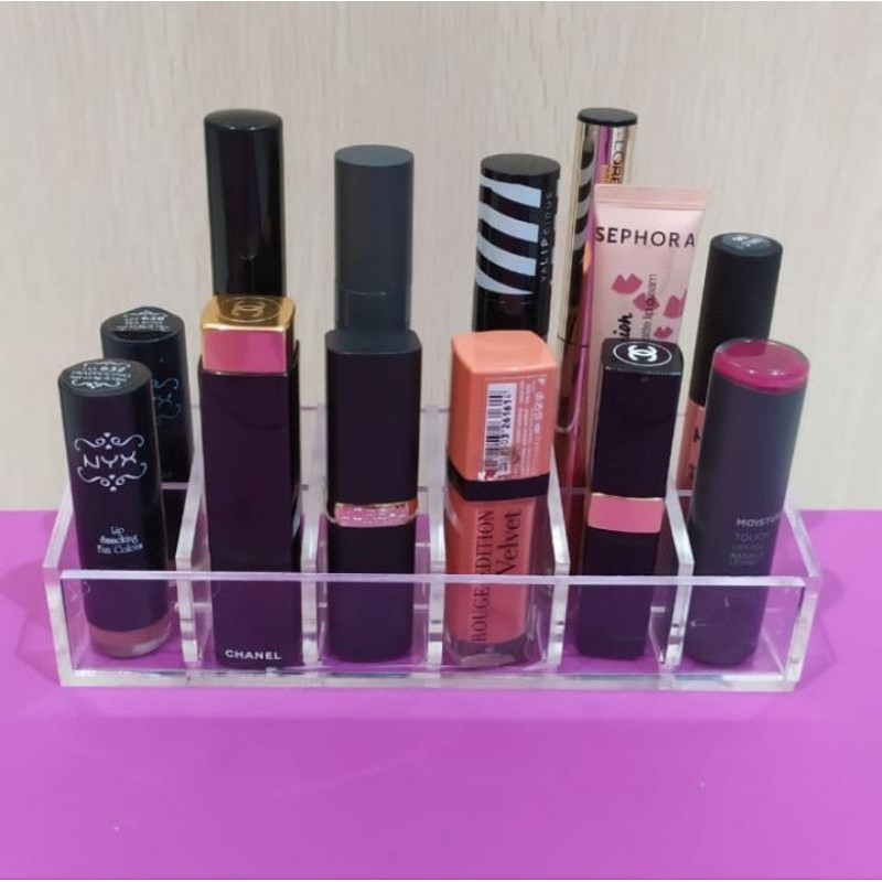 

Custom Tempat lipstik akrilik / Kotak lipstic acrylic
