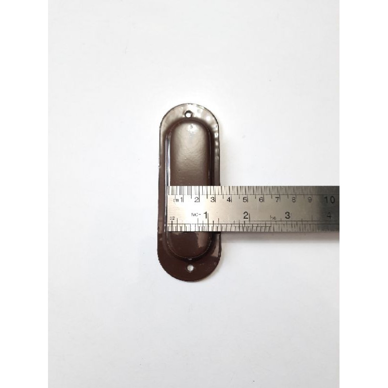 Tarikan Kom Oval Coklat / Handle Kom / Tarikan Pintu Dorong Sliding