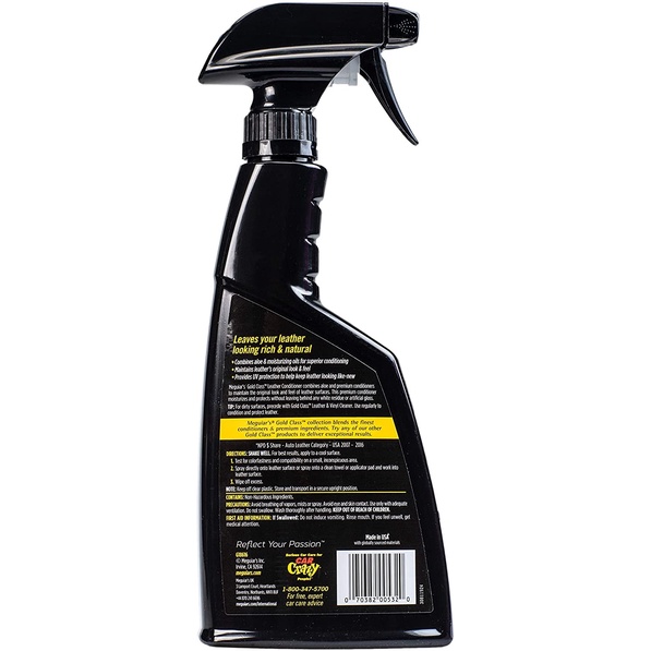 Meguiars Gold Class Leather Conditioner 473ml Perawatan Seat Jok Kulit