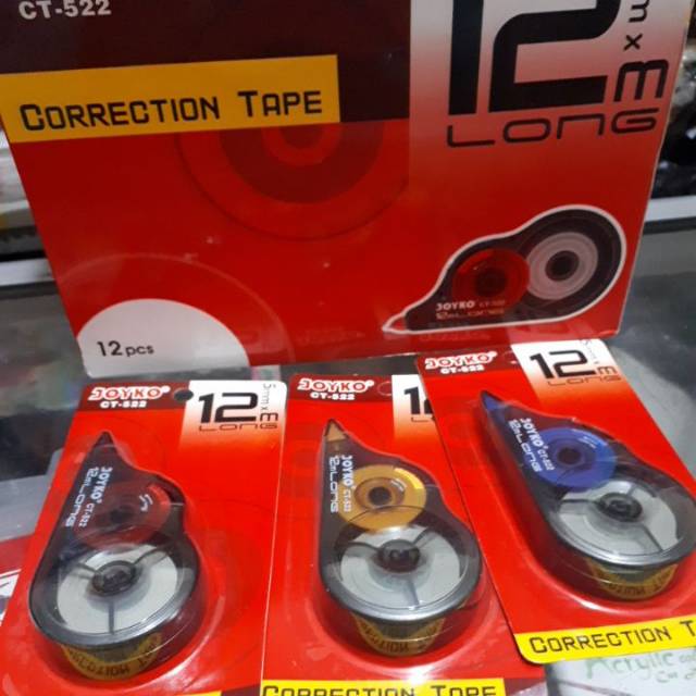 

Correction tape joyko, tip ex