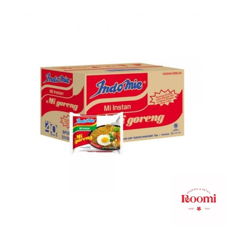 

Indomie Goreng 1 dus isi 40pcs