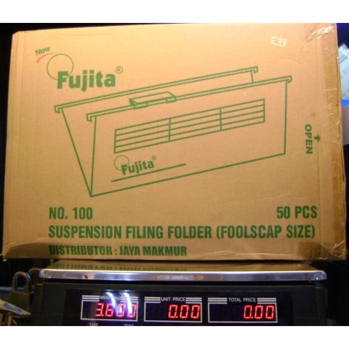 File - Fujita - Suspension Filing Folder (Foolscap Size) 50 Pcs