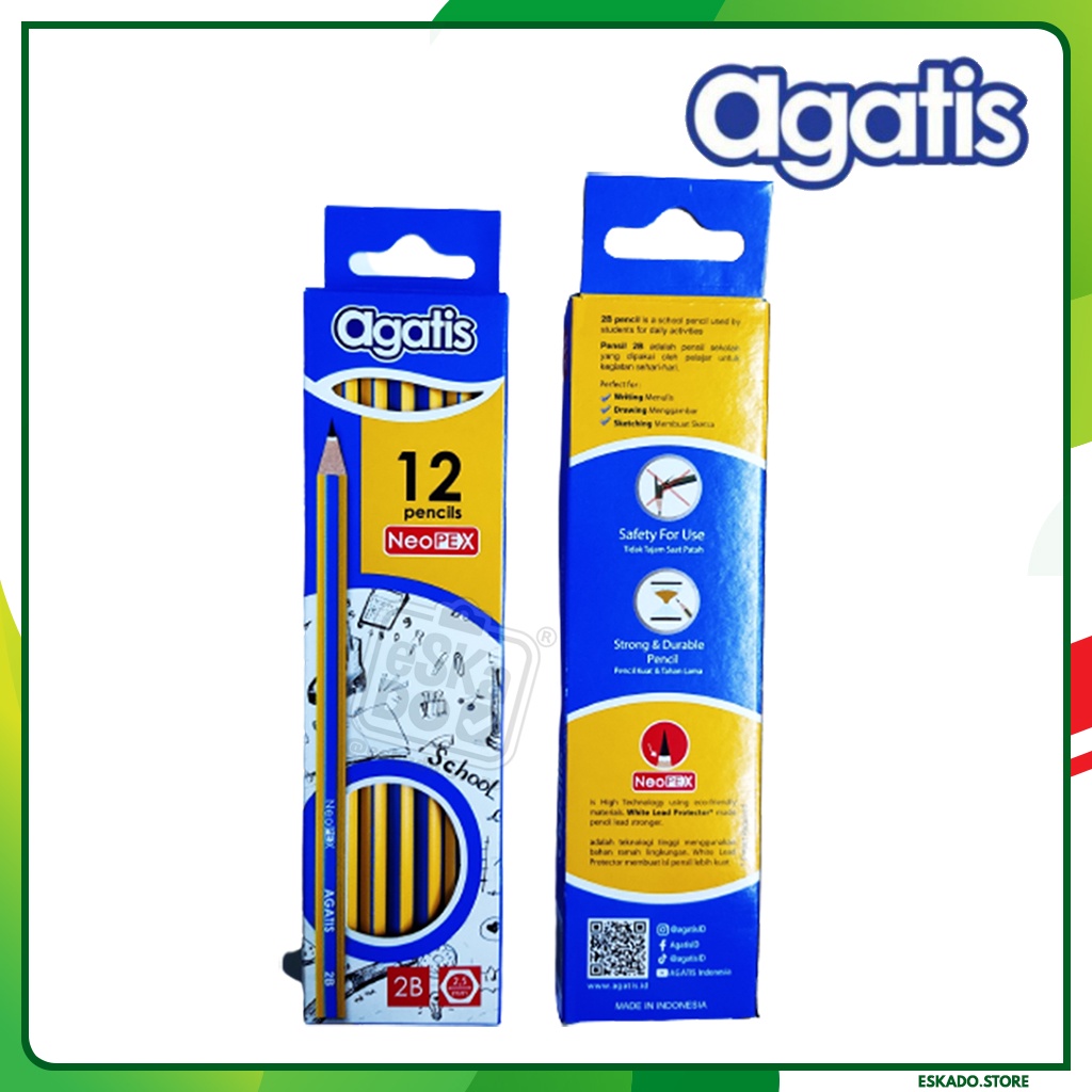 Pensil 2B Agatis / Pack