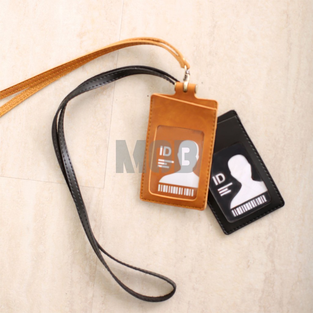 

ID CARD KALUNG HOLDER NAME TAG ID CARD HOLDER TEMBORO KULIT SOUVENIR ID TANDA PENGENAL ALAT KANTOR