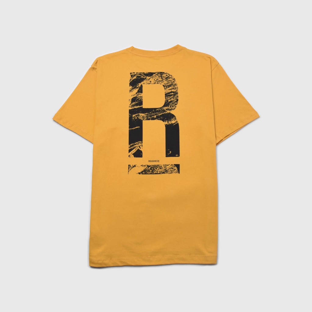 Roughneck T402 Mustard Scratch Tshirt | Baju Roughneck | Kaos Roughneck | Baju Kaos Roughneck