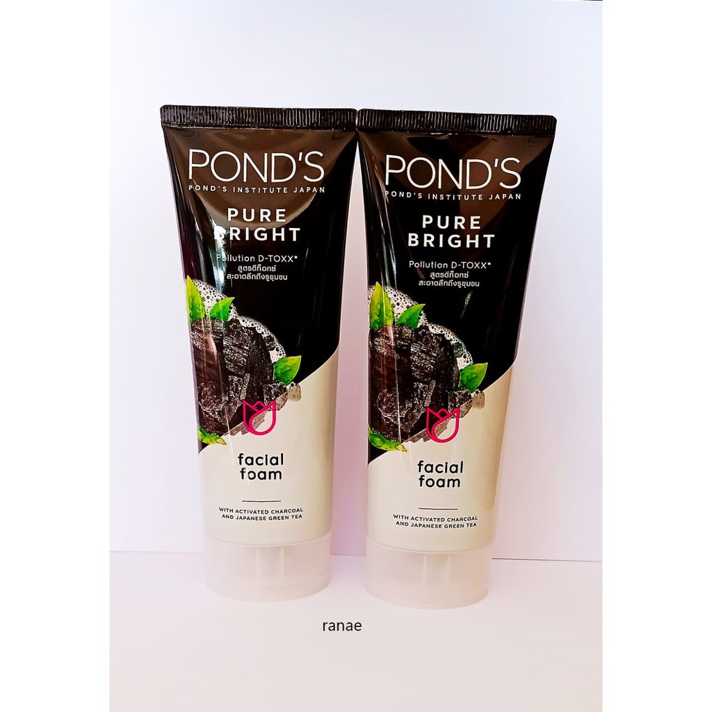 Pond's Ponds Pure Bright Facial Foam 50gr 100 gr - Variant