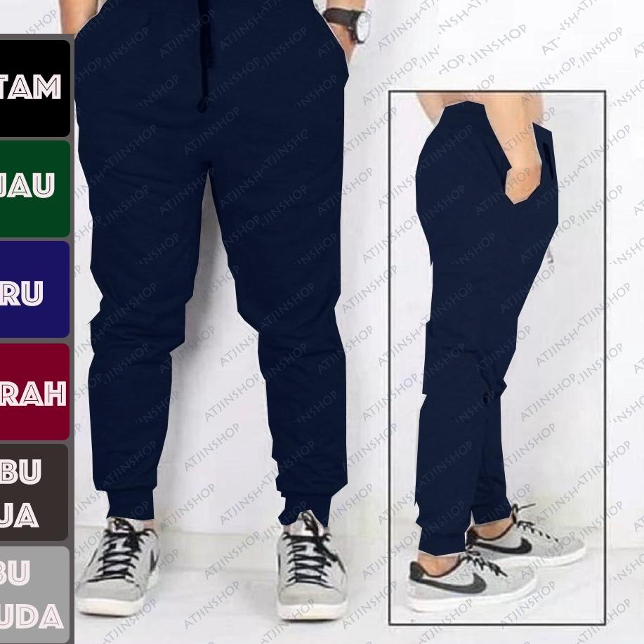 Celana Panjang Joger Pria Wanita Training Olahraga BIG JUMBO
