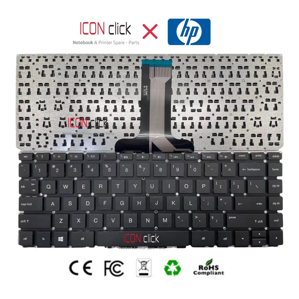 Keyboard Laptop HP 14-BS129TX  14-BS745TU 14-BS111TU 14-BS110TU