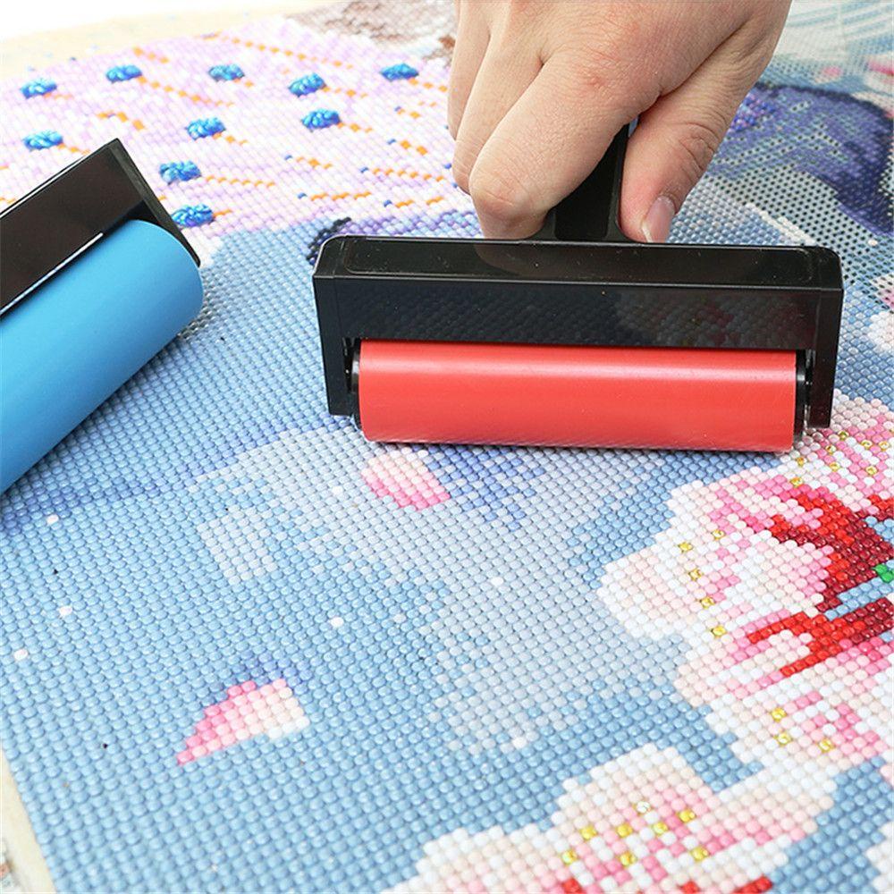 Solighter Diamonds Painting Roller DIY Menempel Ketat Kerajinan Tangan Rol Cat