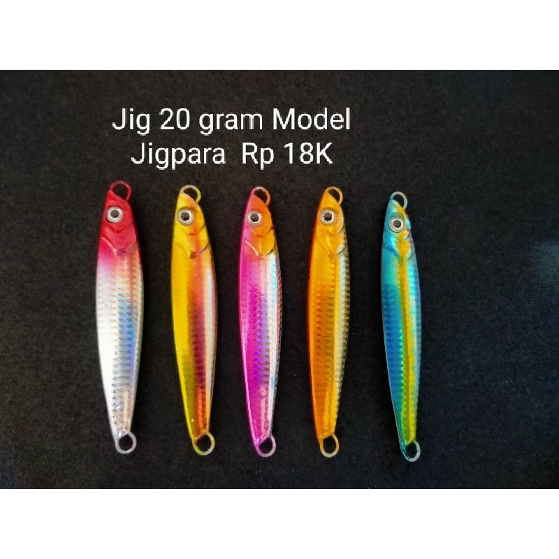 Micro jig 20 gram Copy Jigpara Asli Killer