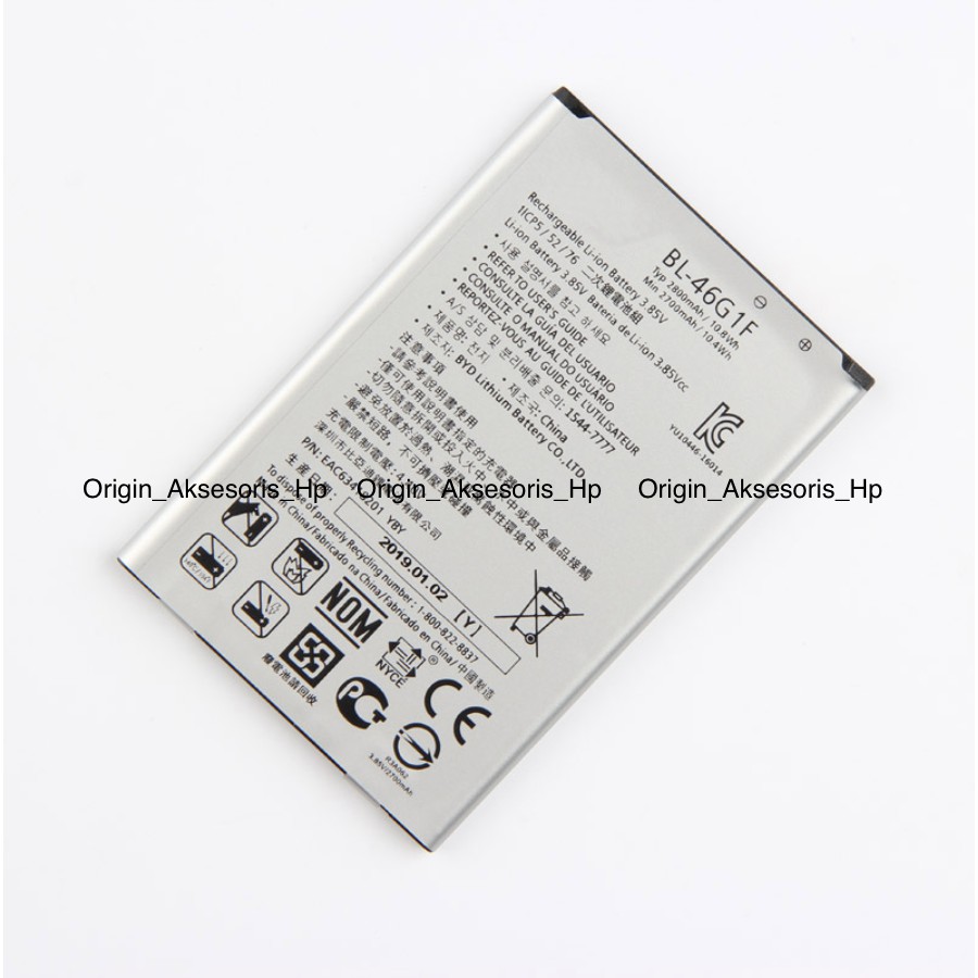 Baterai LG BL-46G1F Original Buat HP LG K10 2017 M250N BL46G1F dc88