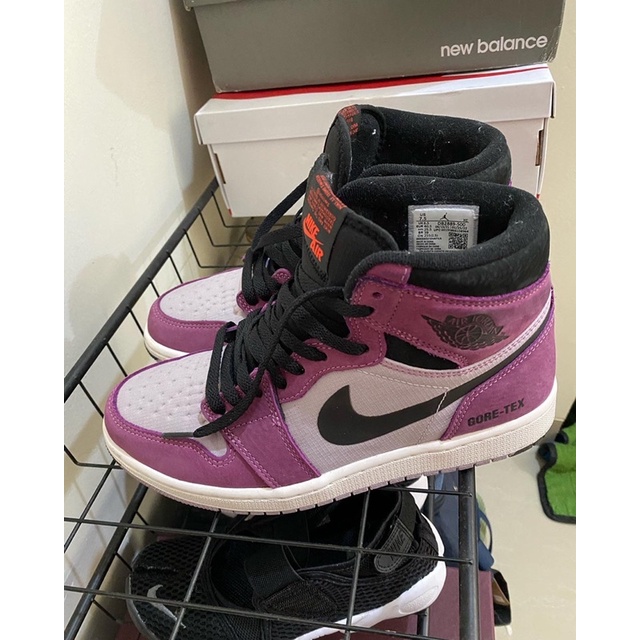 nike air jordan 1 high x gore tex light berry