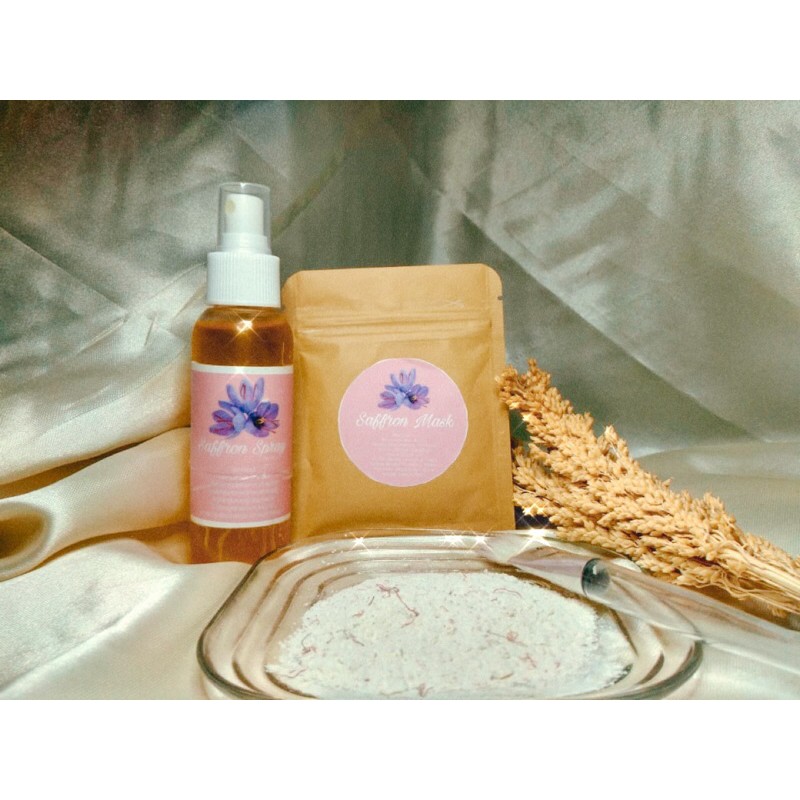 

PAKETGLOWINGSAFFRONSPRAY+SAFFRONPETALMASJ