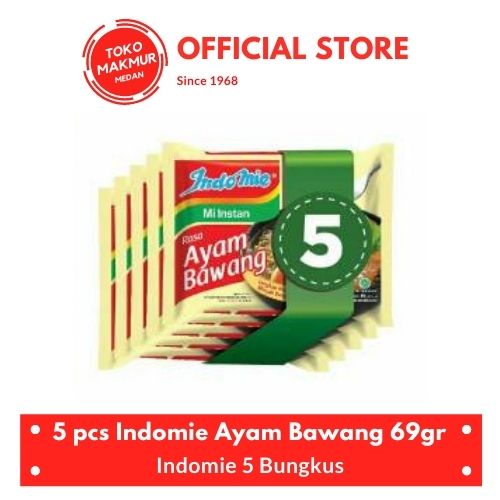 

5 PCS INDOMIE AYAM BAWANG 69GR