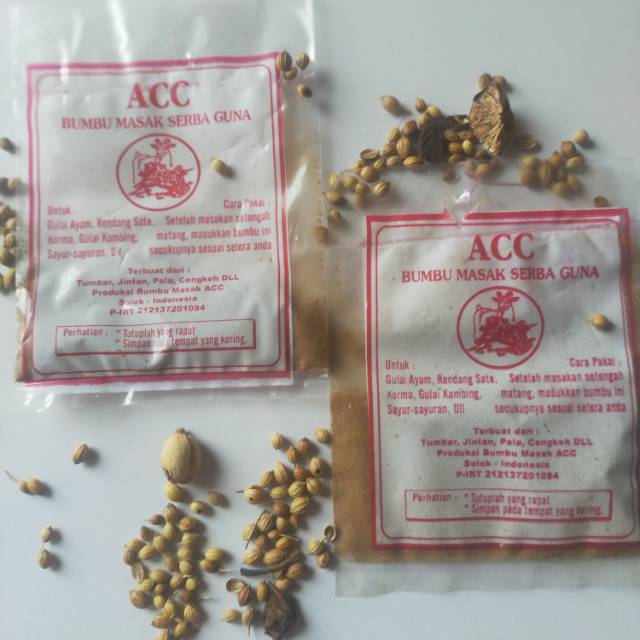 

ACC Bumbu Masak Serba Guna Asli Solok Sumatera Barat