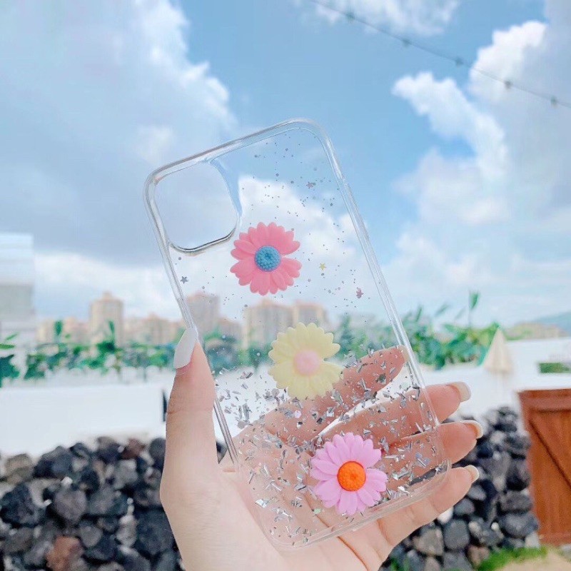 Flower 3D Vol 2  ALL IPHONE 16 16Plus 16Pro 16ProMax Case Samsung A13 A53 A32 A23 A13 A52 A52 A72 A11 A22 A02 A03 Core A51 A71 A80 A70 A50 A12 A02s