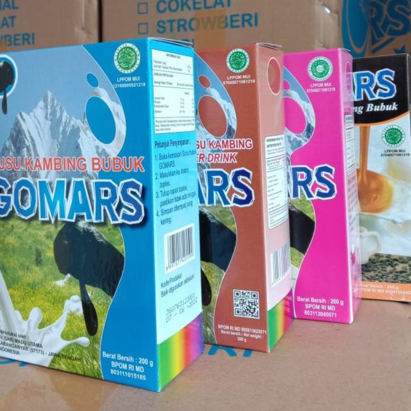 

Susu Kambing Bubuk Gomars / Gomars Original