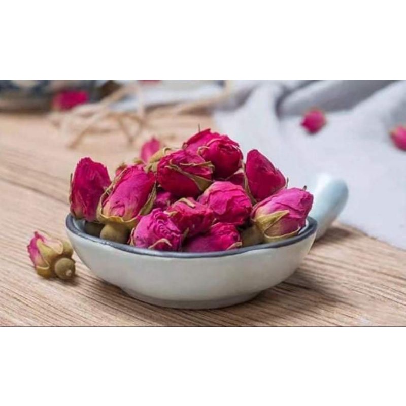 

Teh Bunga Mawar Bunga Mawar Kering Pink Rose Buds Flower Tea Red Rose Buds Flower Tea Dried Rose Buds bunga rose premium import