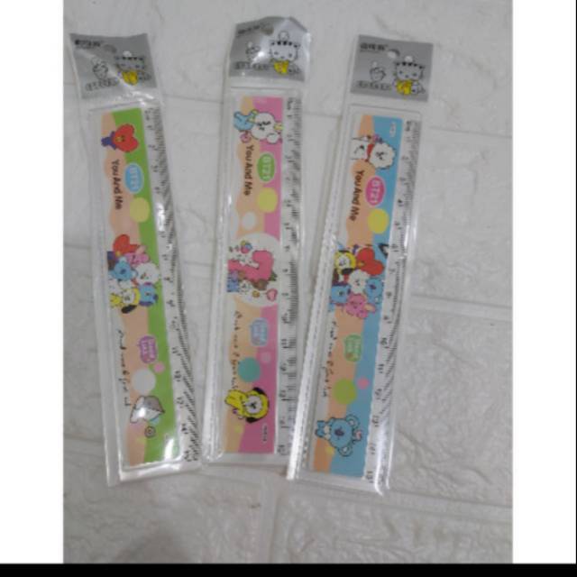 

Penggaris 15cm Bts