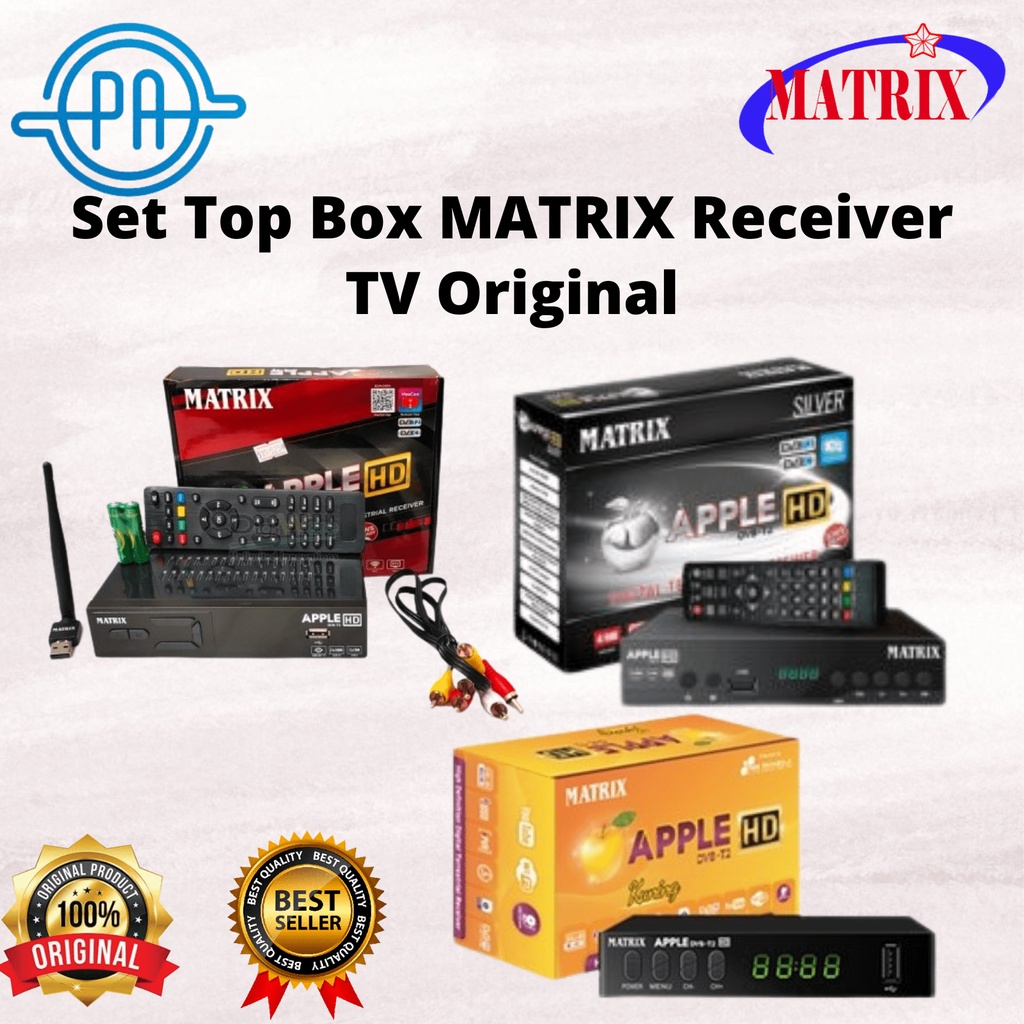 Set Top Box TV Digital DVB T2 Matrix ORIGINAL